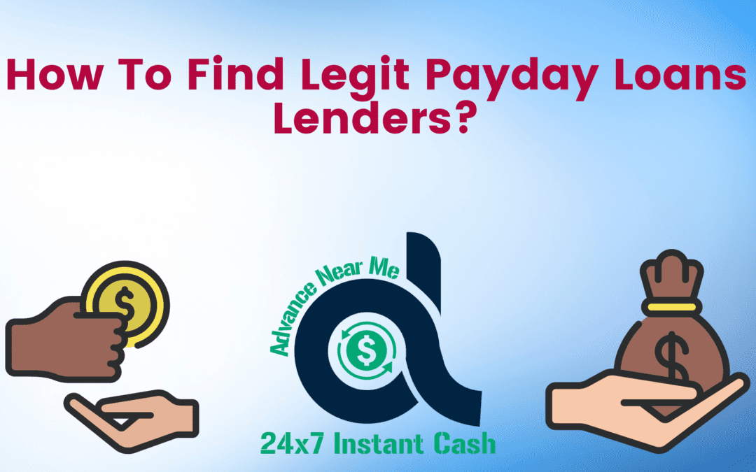 How To Find Legit Payday Loans Lenders?